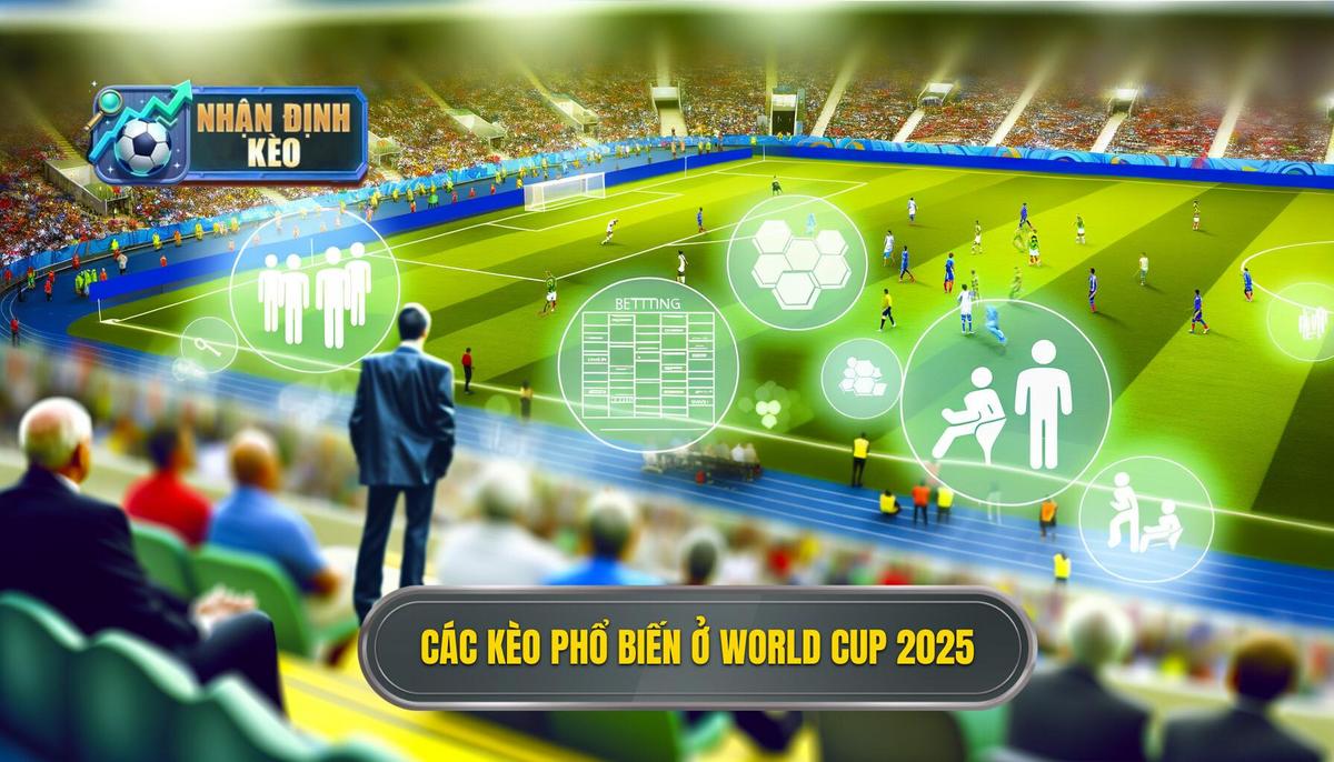 Các loại kèo phổ biến tại World Cup 2025