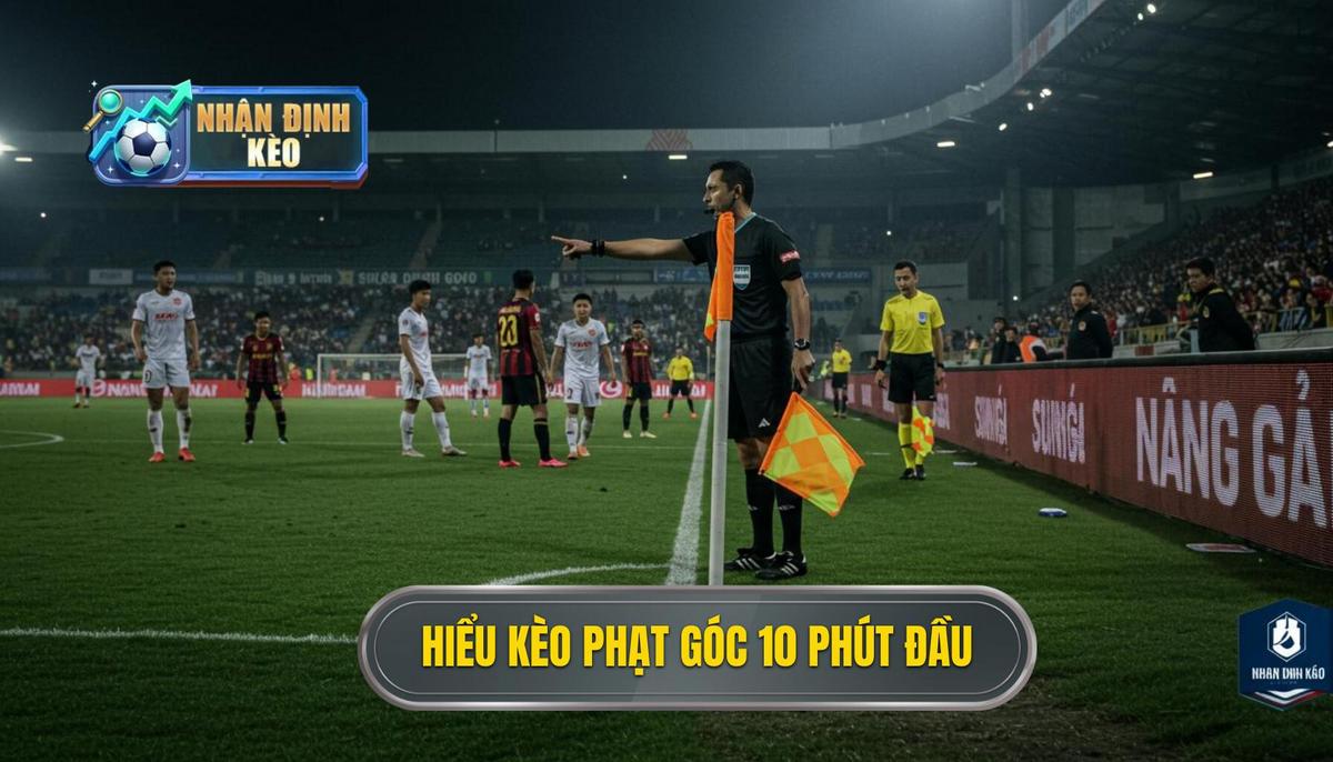 Phần 1_ Hiểu Rõ Bản Chất Của Kèo Cược Đội Nhận Quả Phạt Góc Trong 10 Phút Đầu