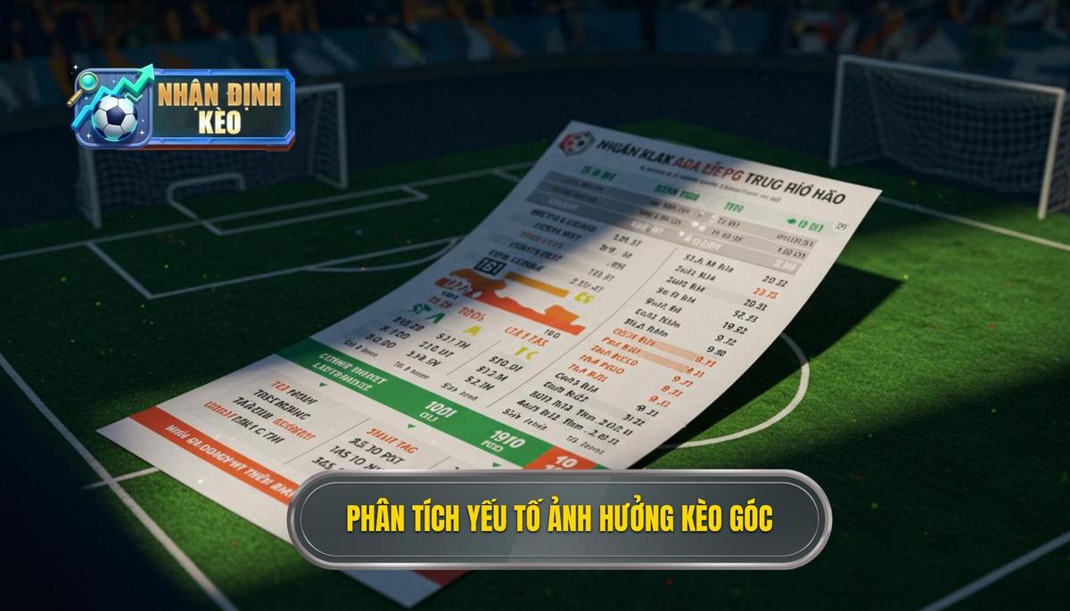 Phần 2_ Phân Tích Các Yếu Tố Ảnh Hưởng Đến Kèo Cược Phạt Góc 10 Phút Đầu