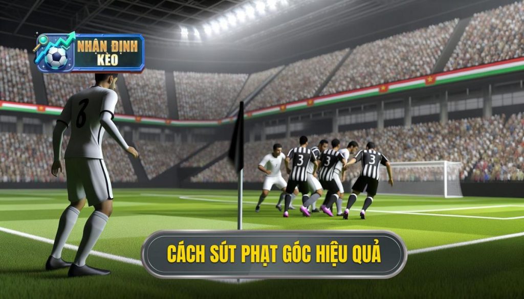 Cách sút phạt góc hiệu quả