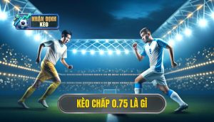 Kèo chấp 0.75 là gì