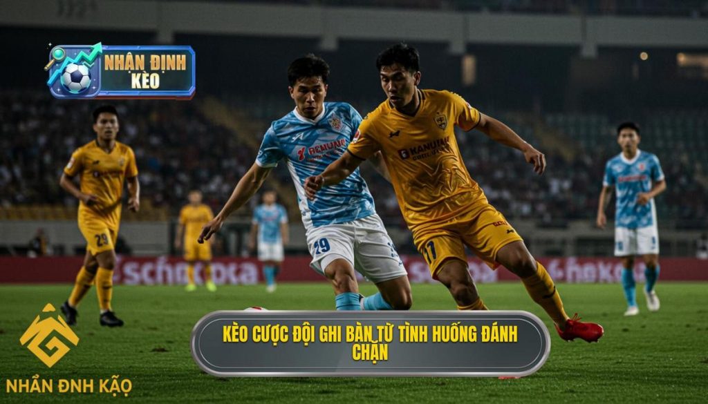 Kèo cược đội ghi bàn từ tình huống đánh chặn