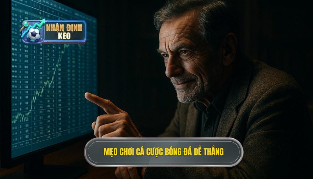 mẹo chơi cá cược bóng đá dễ thắng